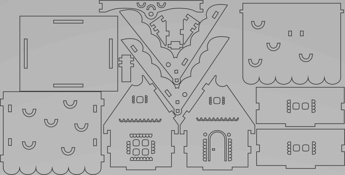 Фигурные трафареты для рисования