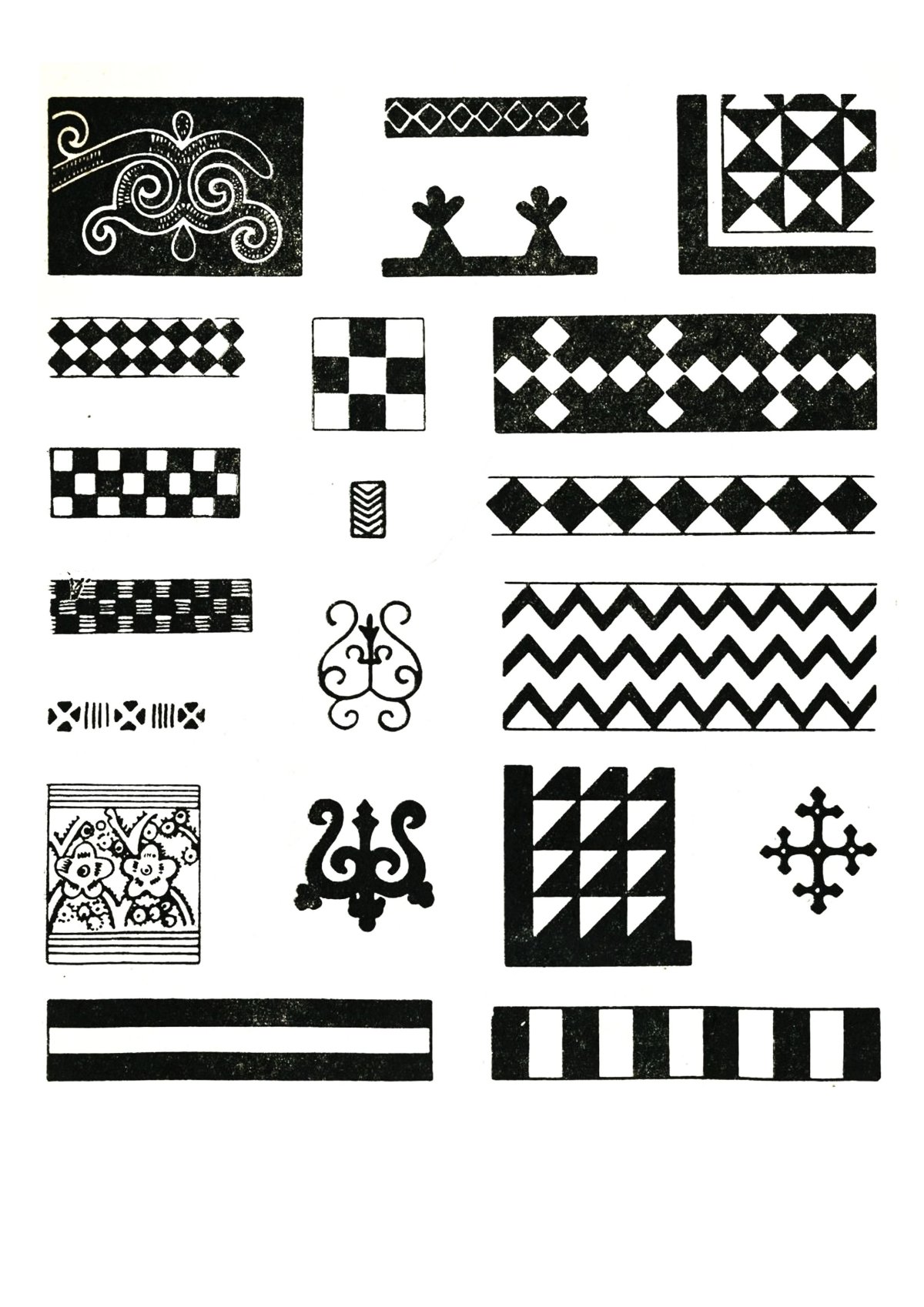 Орнамент якутов традиционный