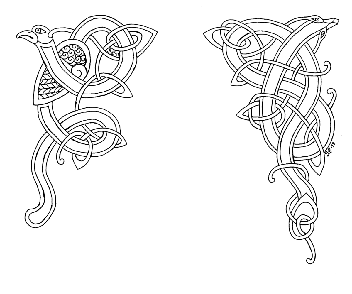 Крис даун Кельтские узоры