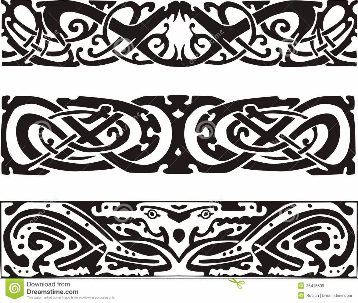 Скандинавские топоры викингов тату