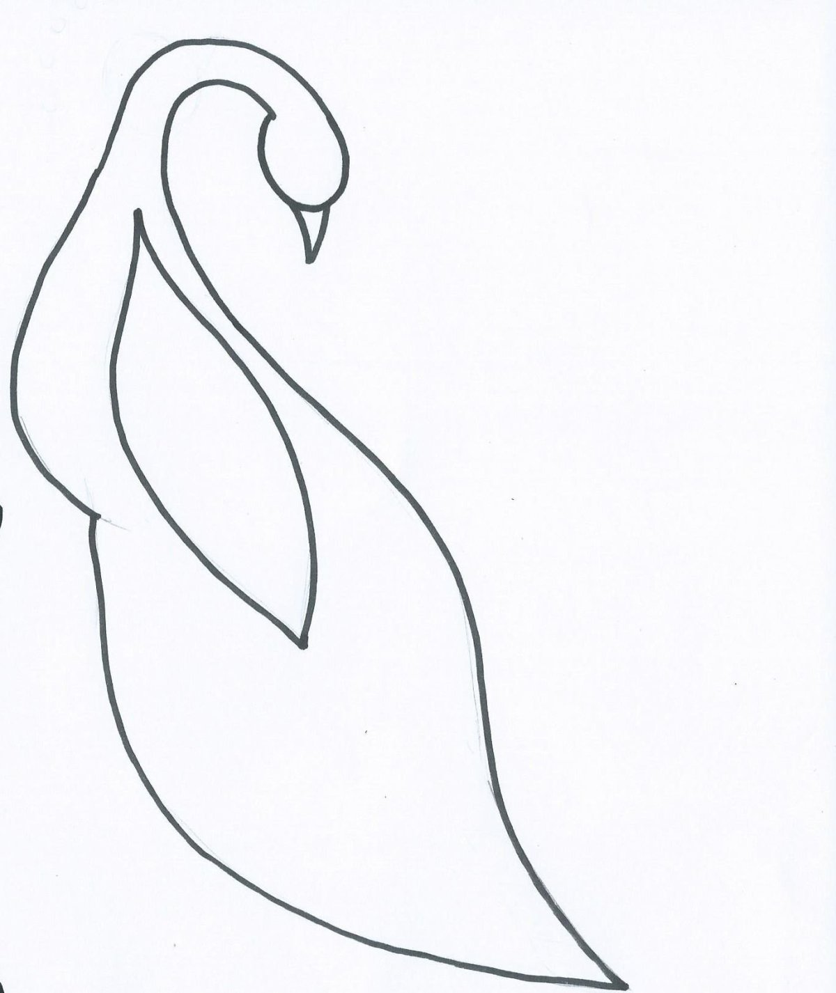 Туловище Жар птицы без хвоста