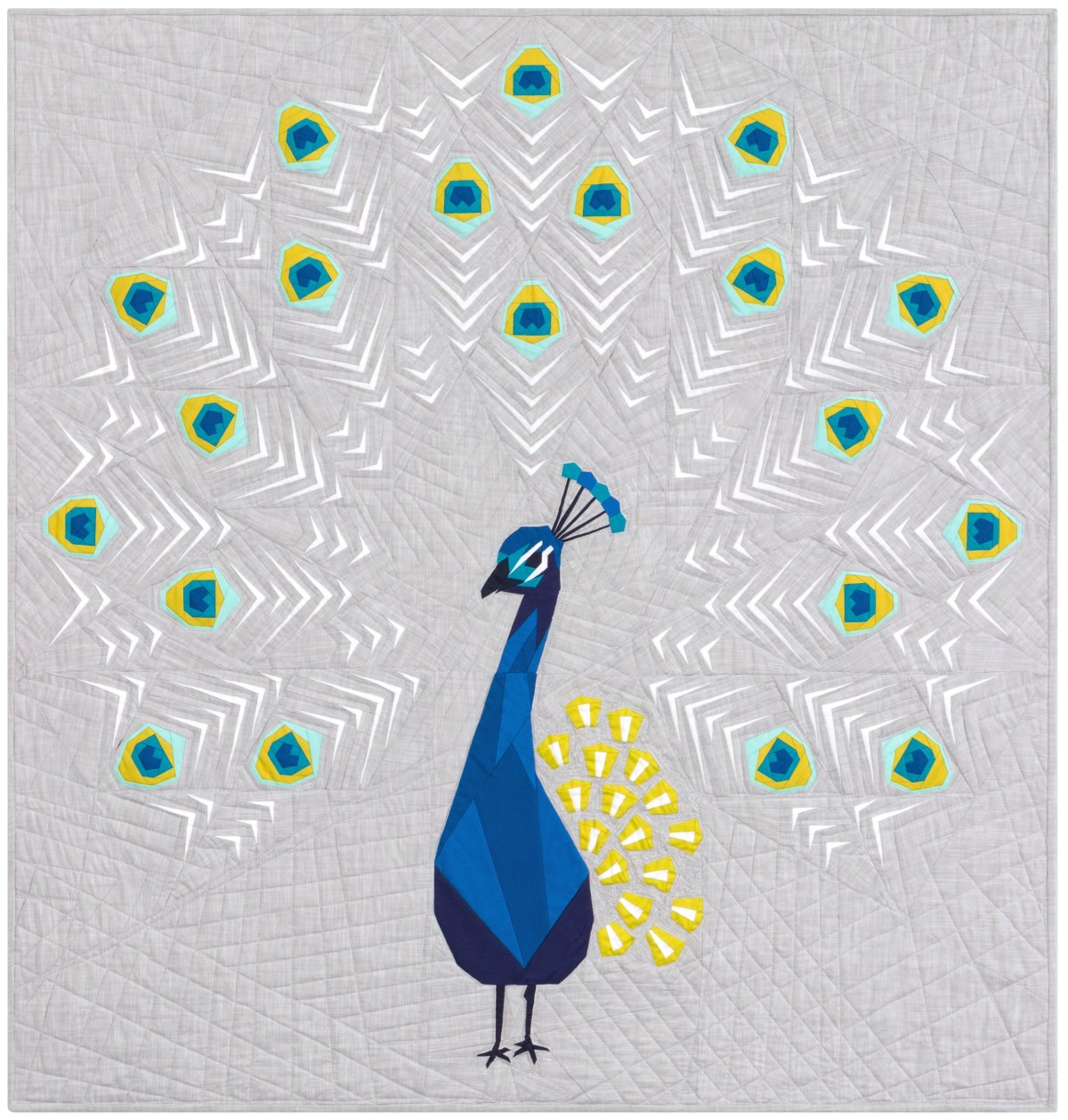 Аппликация Павлин