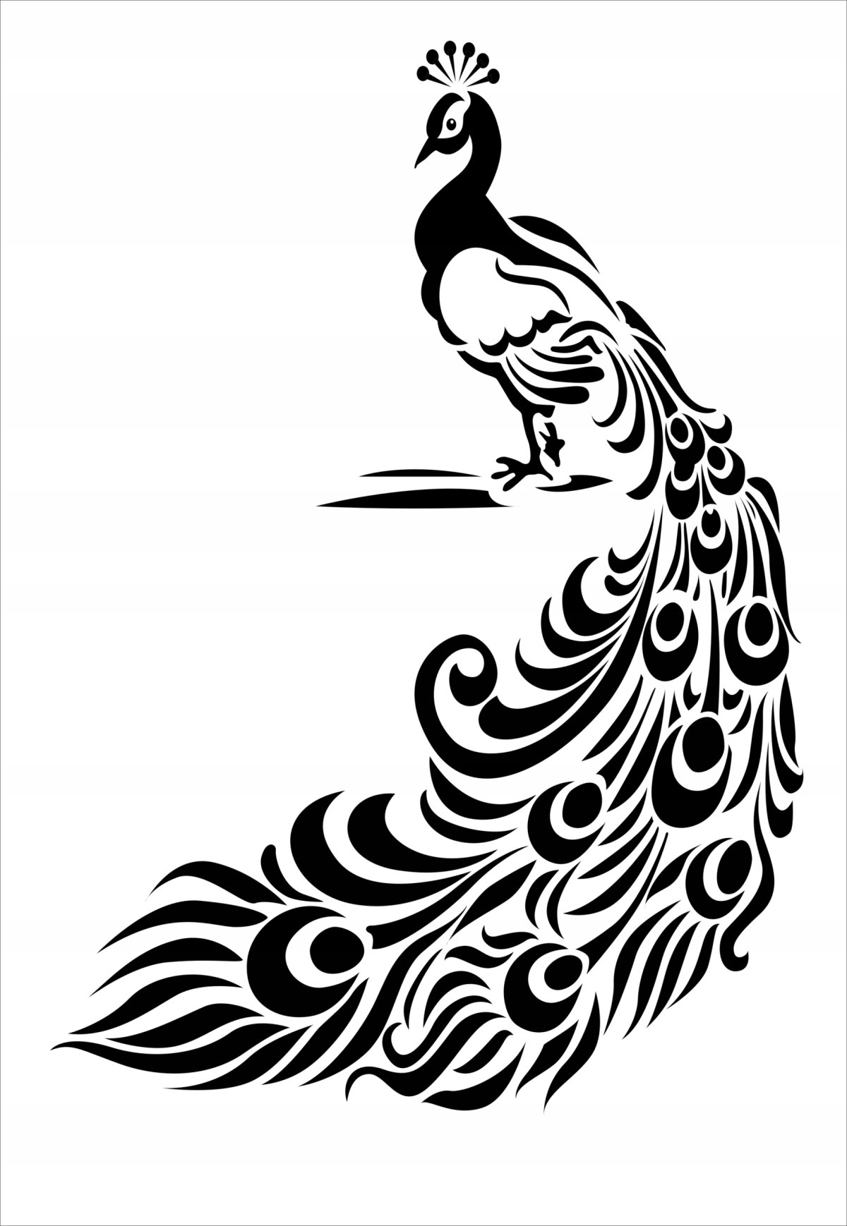 Многослойные трафареты для стен