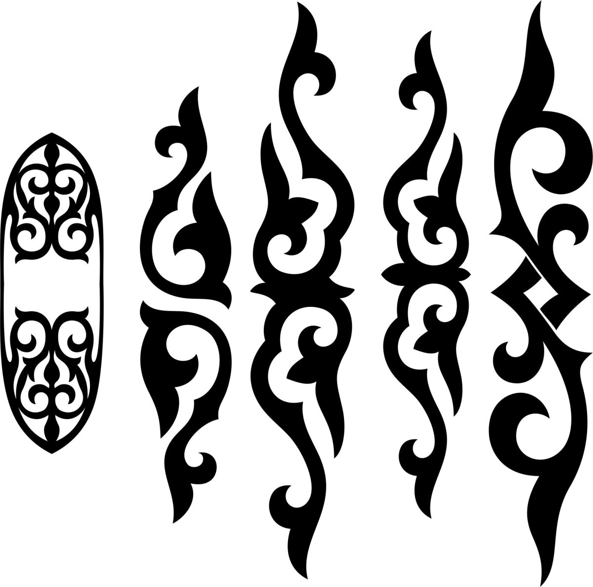 Хакасский орнамент угловой