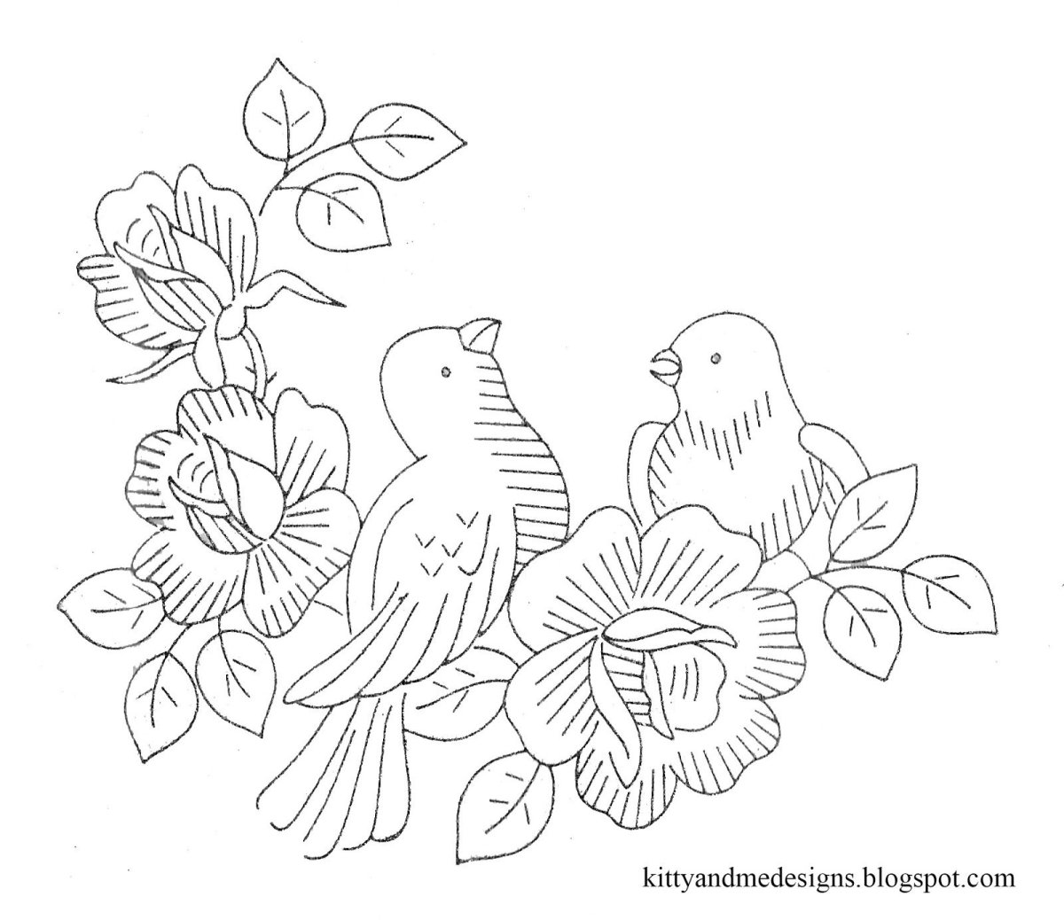 Узоры для вышивки гладью