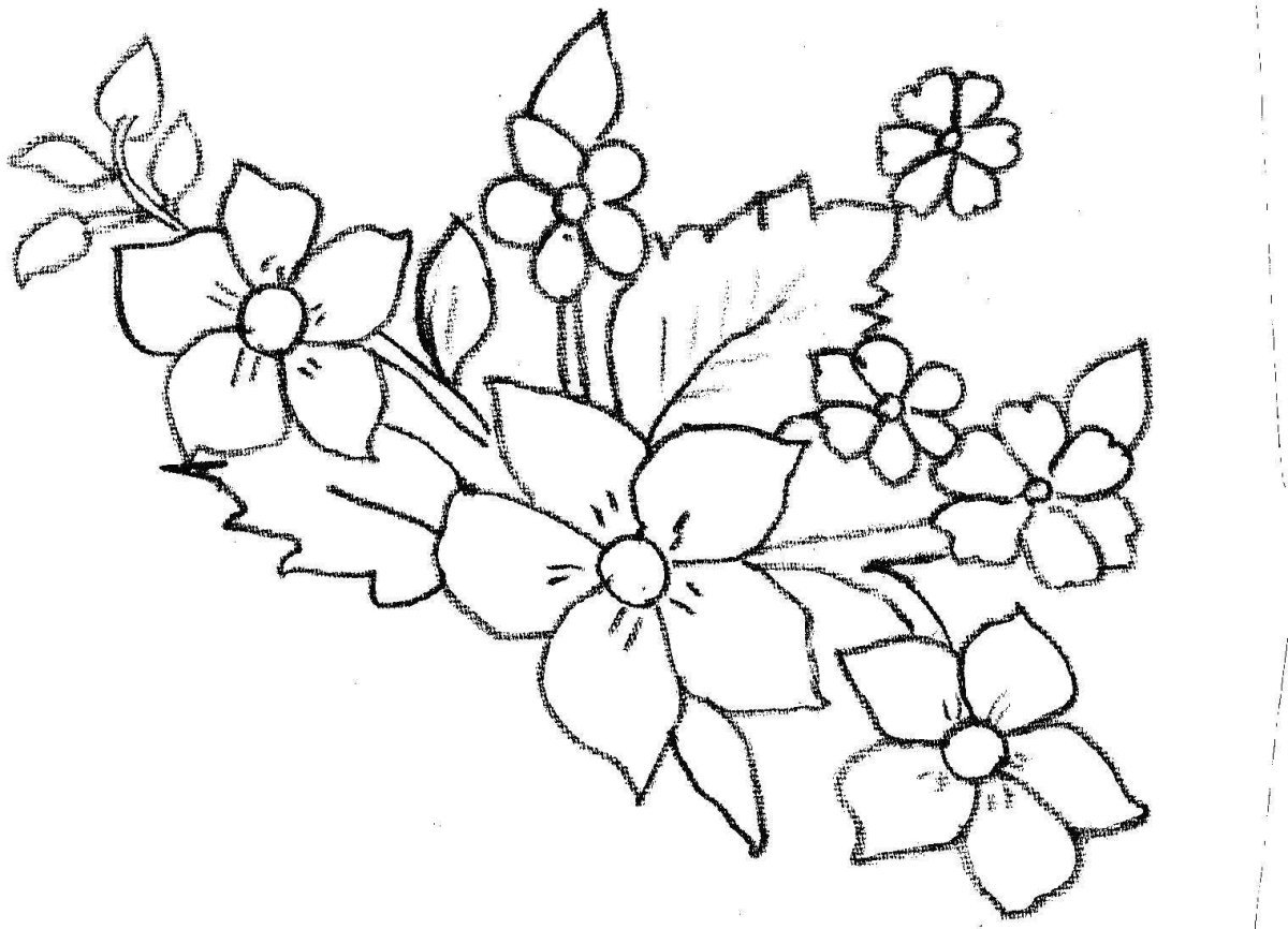 Трафареты для вышивания гладью