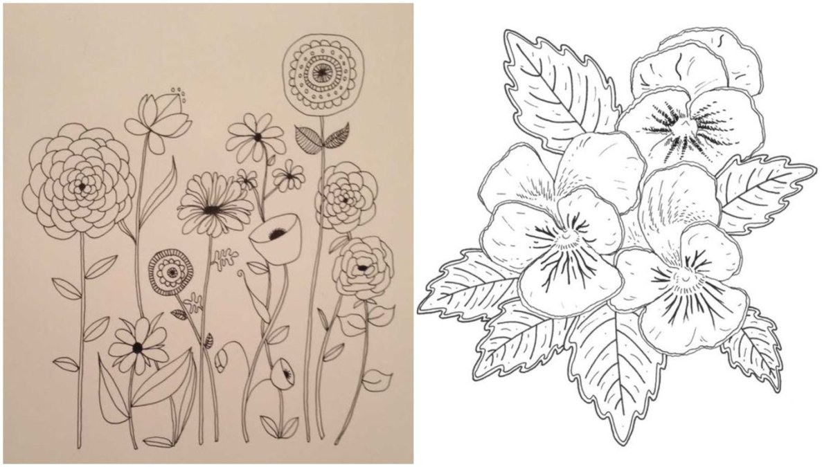 Трафареты для вышивки