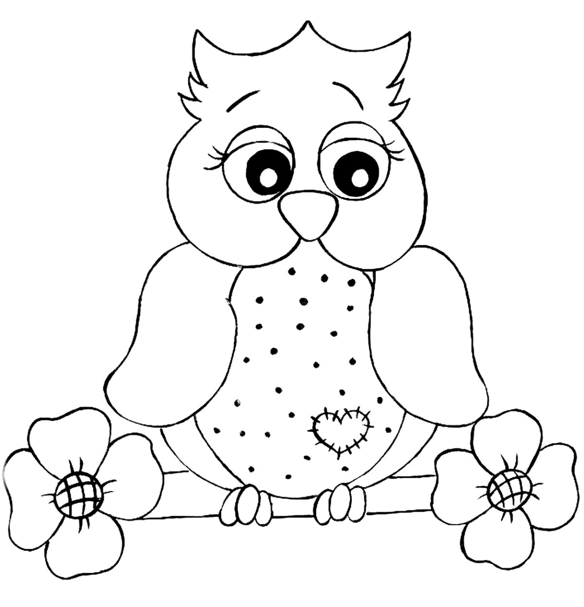 Раскраска аппликация