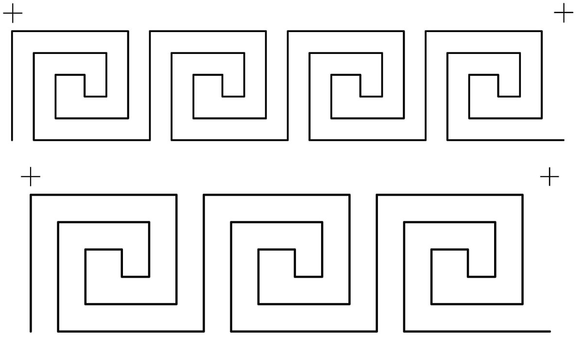 Греческий орнамент Меандр