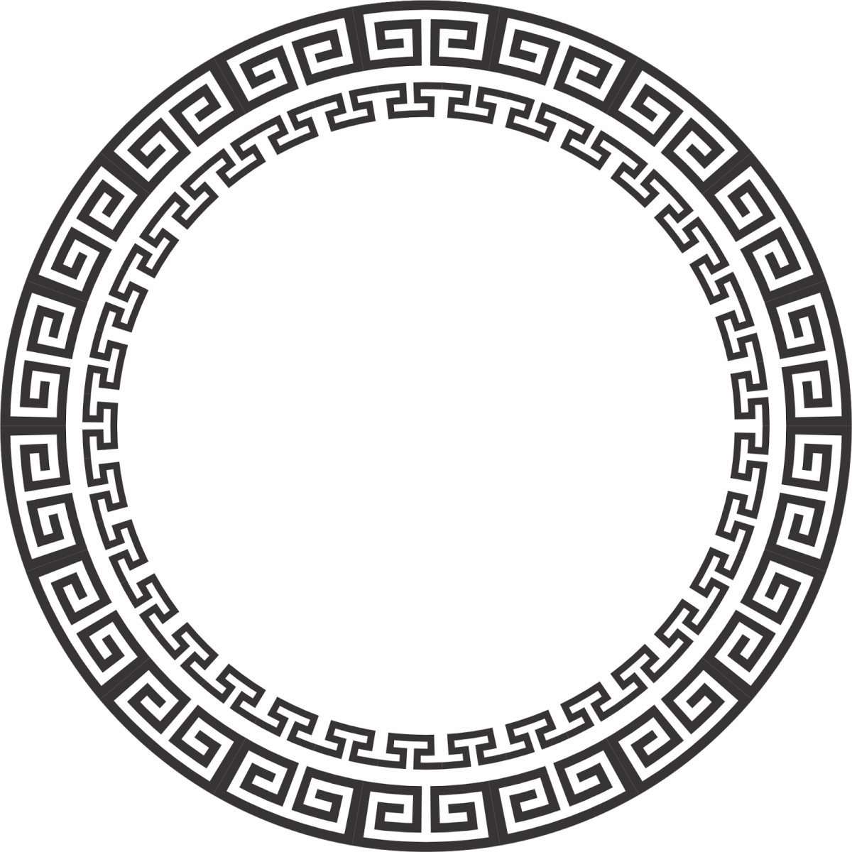 Древнегреческий орнамент Меандр