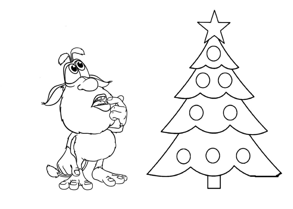 Буба для раскрашивания детям