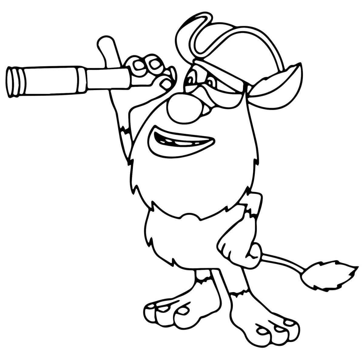 Буба. Раскраска