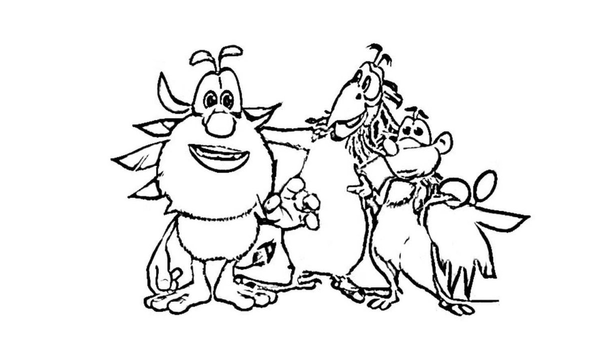 Бyба стикер для торта