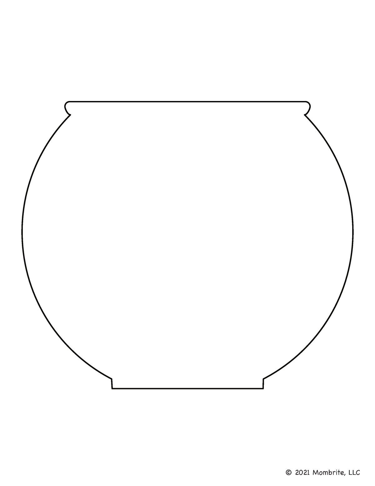 Трафарет вазы