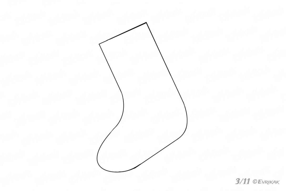 Валенки раскраска