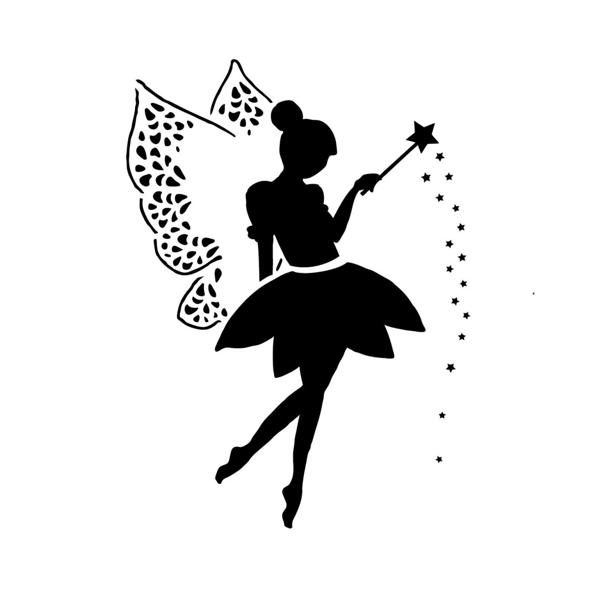 Черно белые силуэты