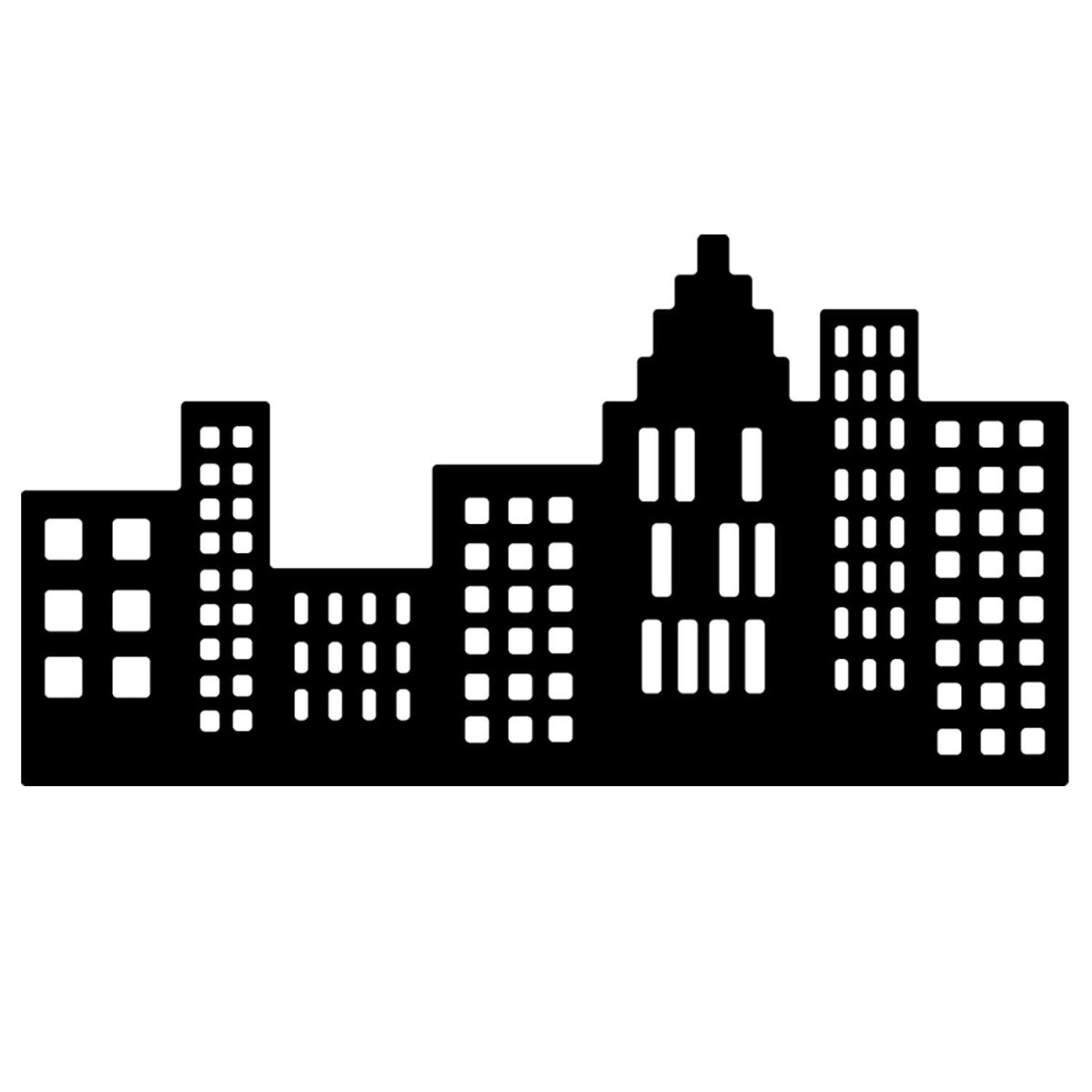 Трафарет "город"