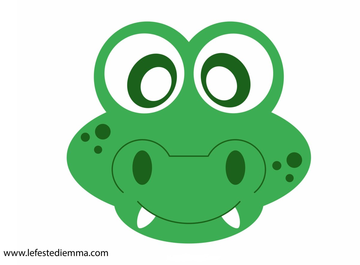 Маска крокодила гены и Чебурашки