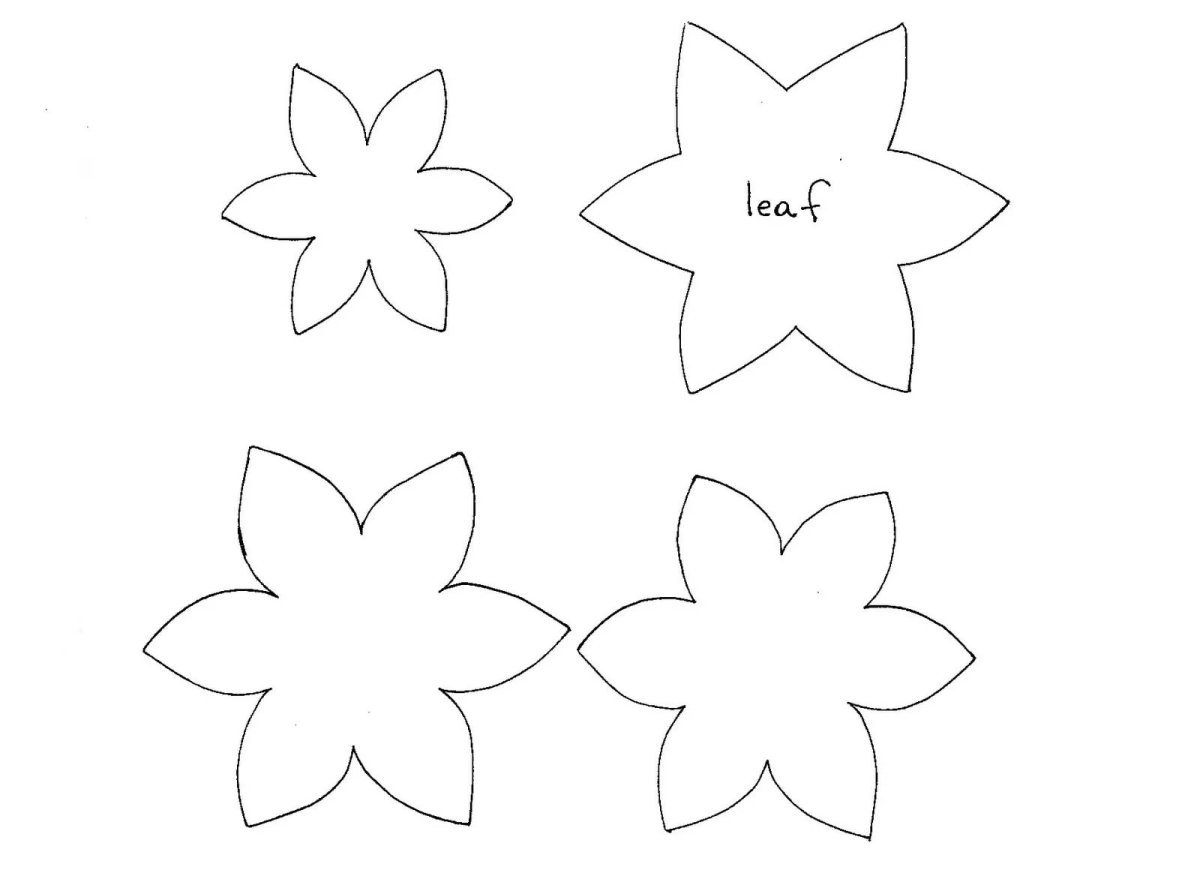 Заготовки для бумажных цветов