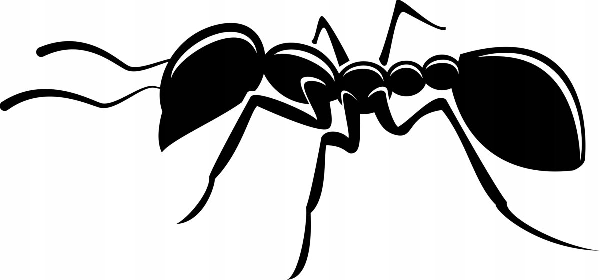 Муравей трафарет