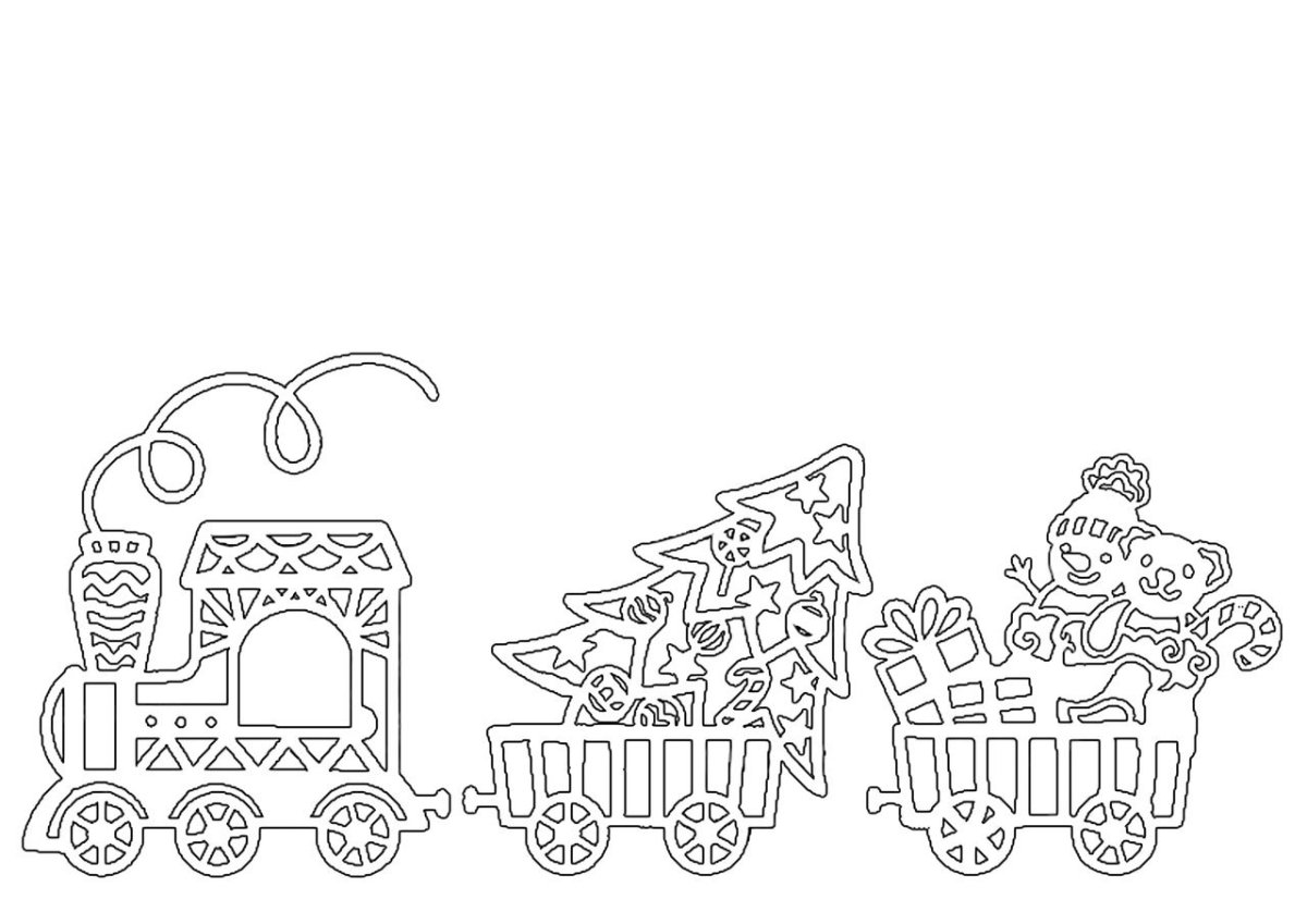 Поезд Пожиратель раскраска