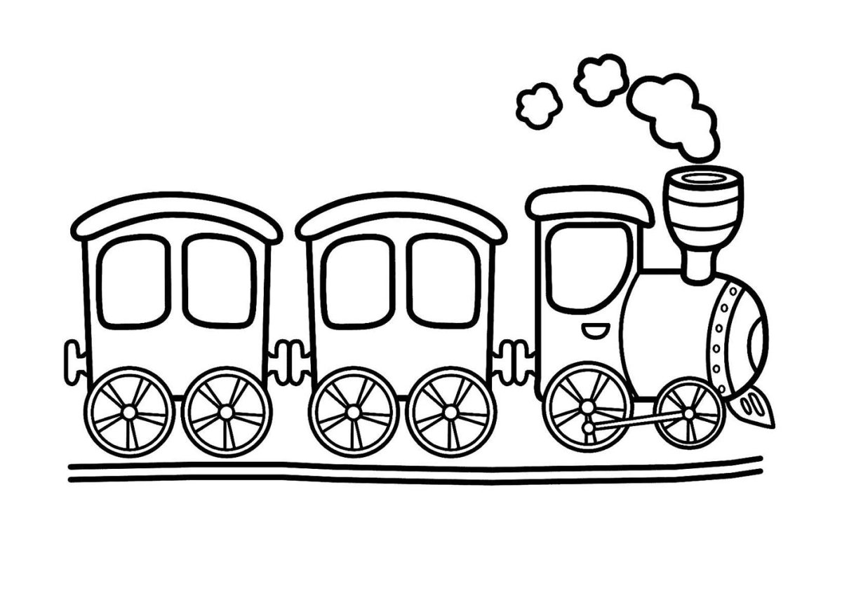 Вагон силуэт