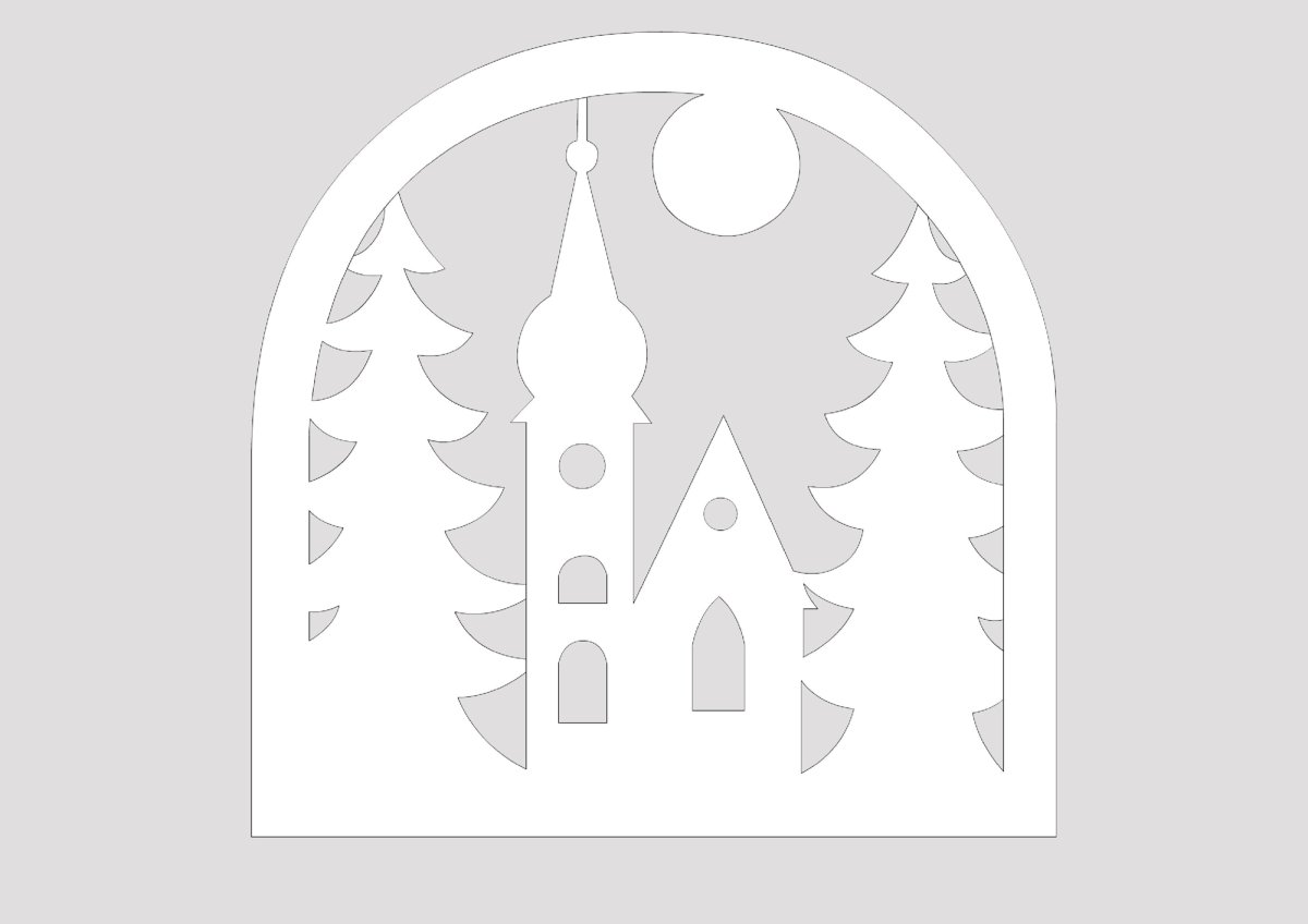 Гарри Поттер замок Хогвартс силуэт