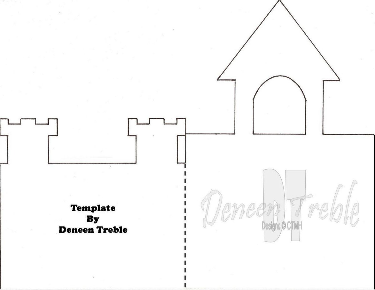 Замок рисунок