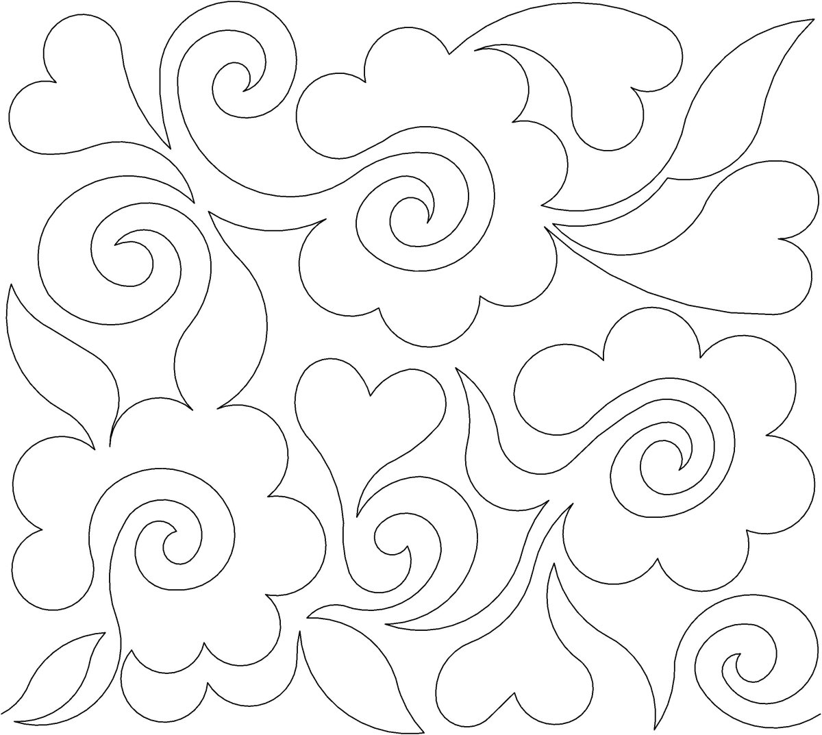 Трафареты для Стежки простые