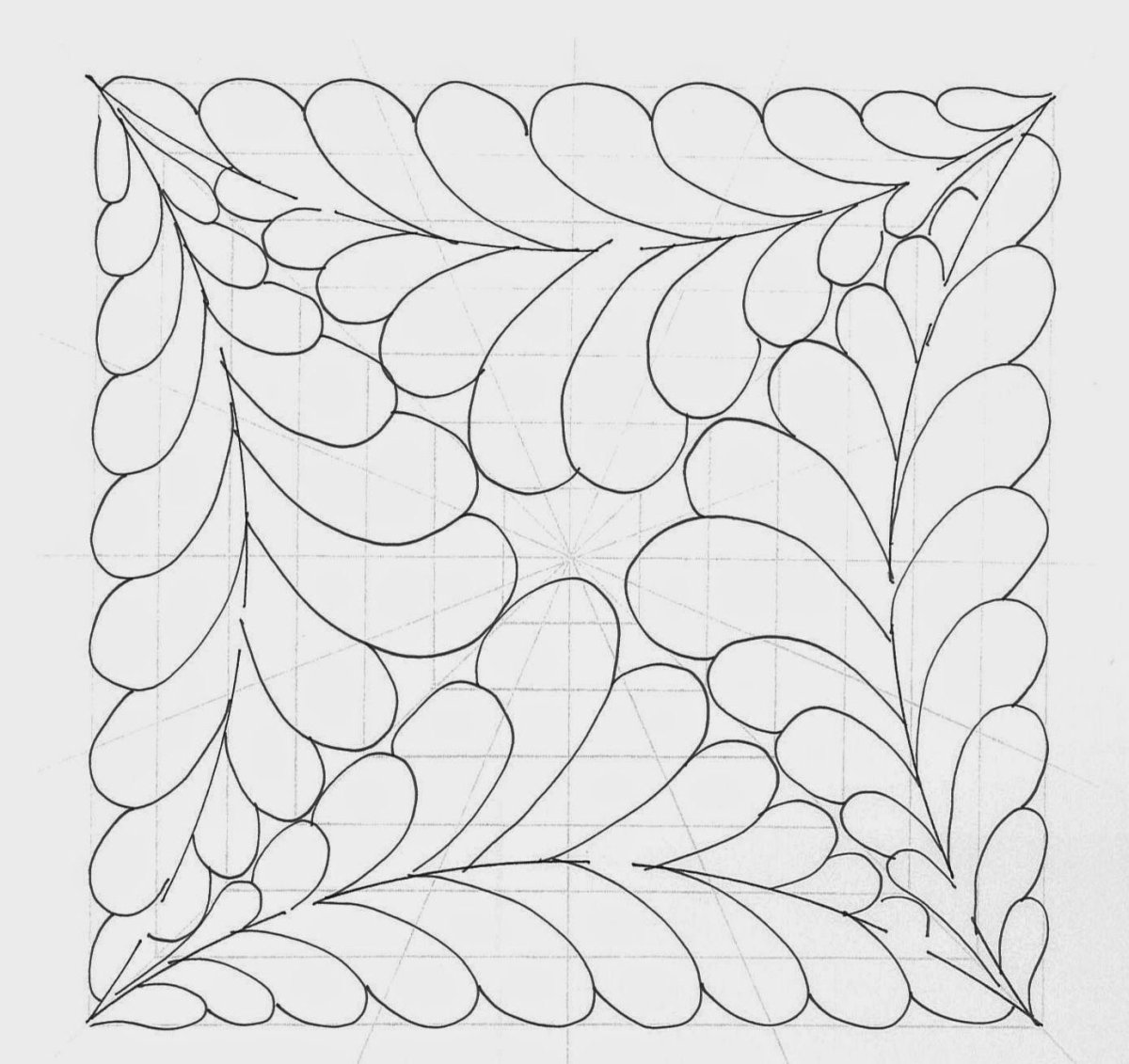 Трафареты для стегания одеял