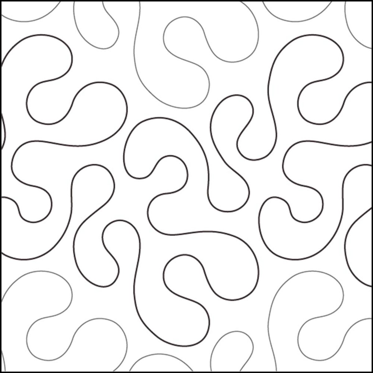 Стежка перья в овале