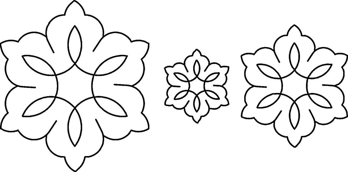 Схема Стежки для квилта