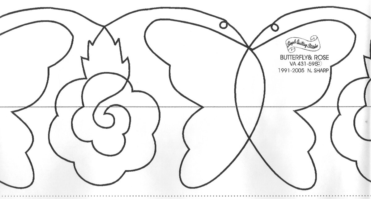 Трафареты не сложные для стегания одеял