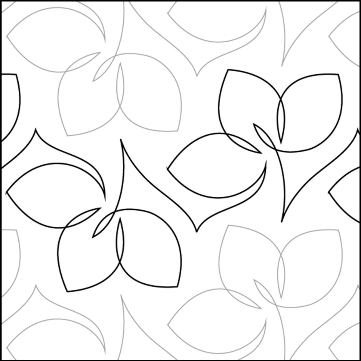 Схемы аппликаций для квилтинга