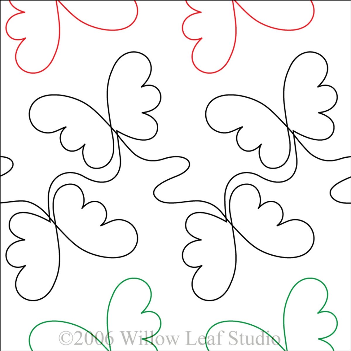 Трафареты для Стежки