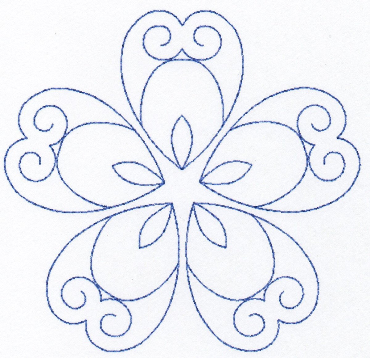 Пейп-арт трафареты узоры для техники