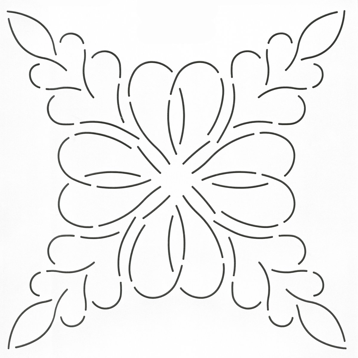 Трафареты снежинок для джутовой филиграни