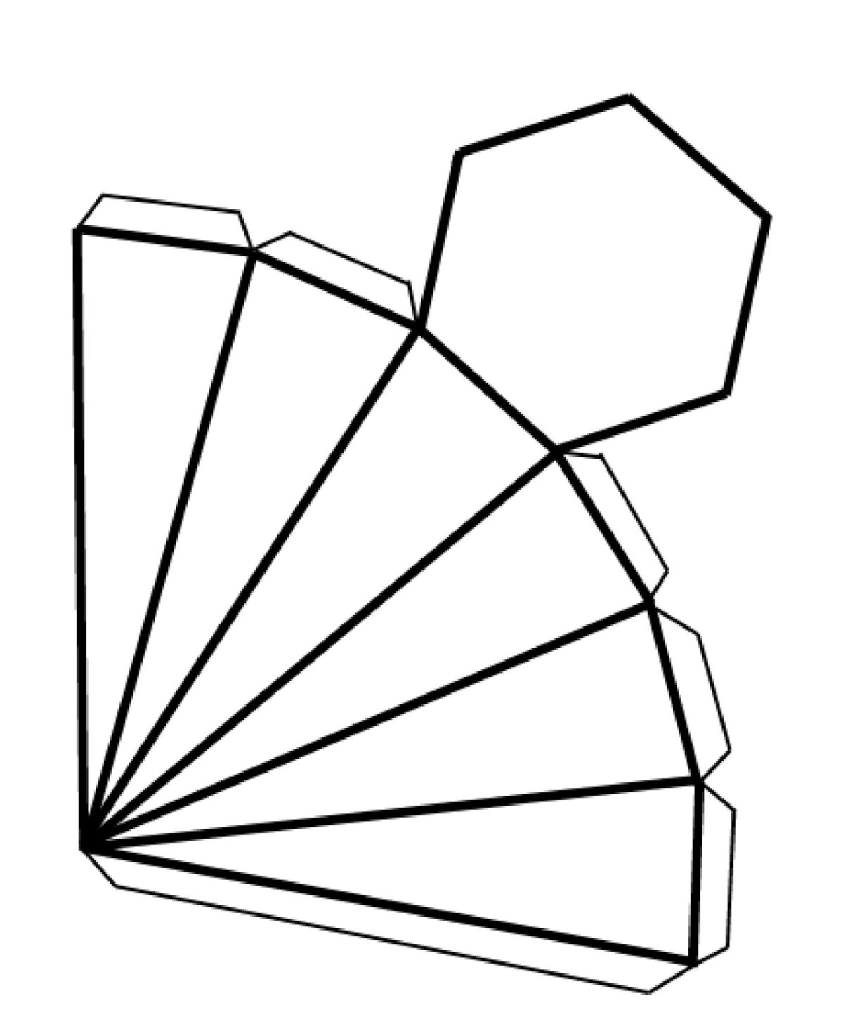 Трафареты объемных фигур