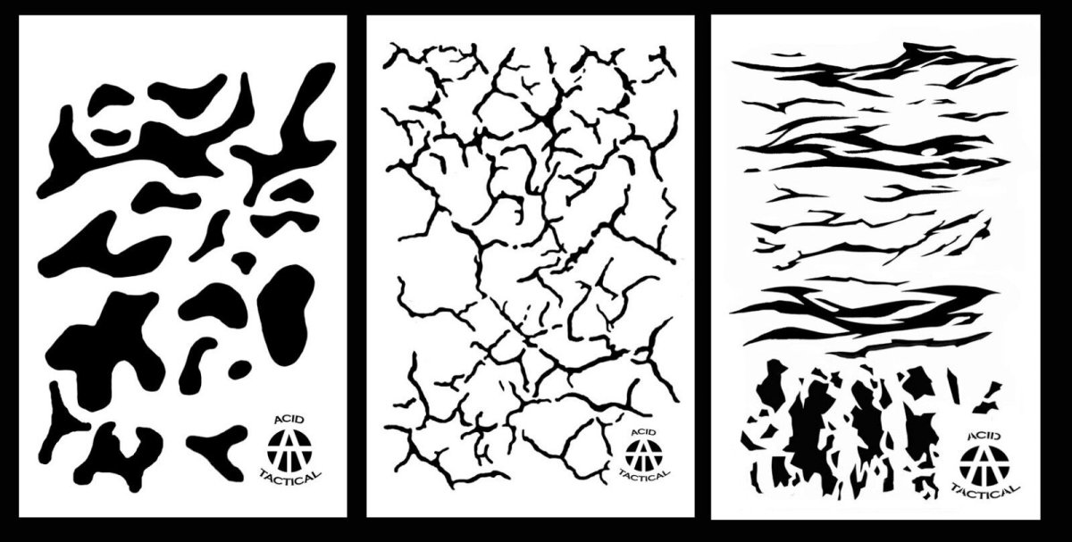 Трафарет камуфляж