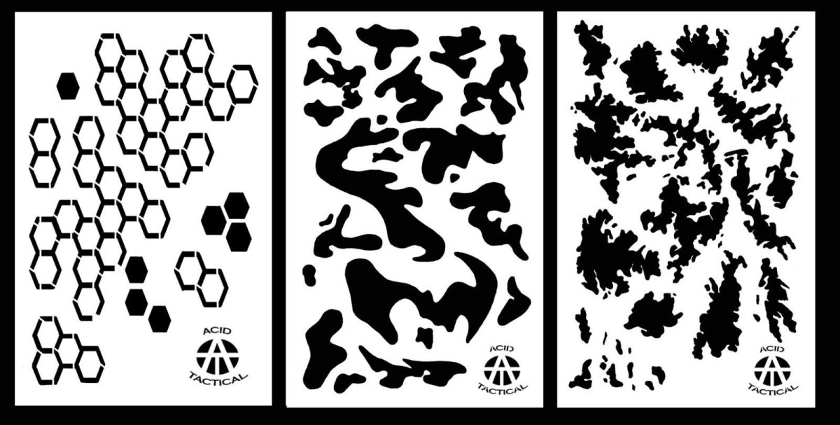 Трафарет камуфляжа для покраски