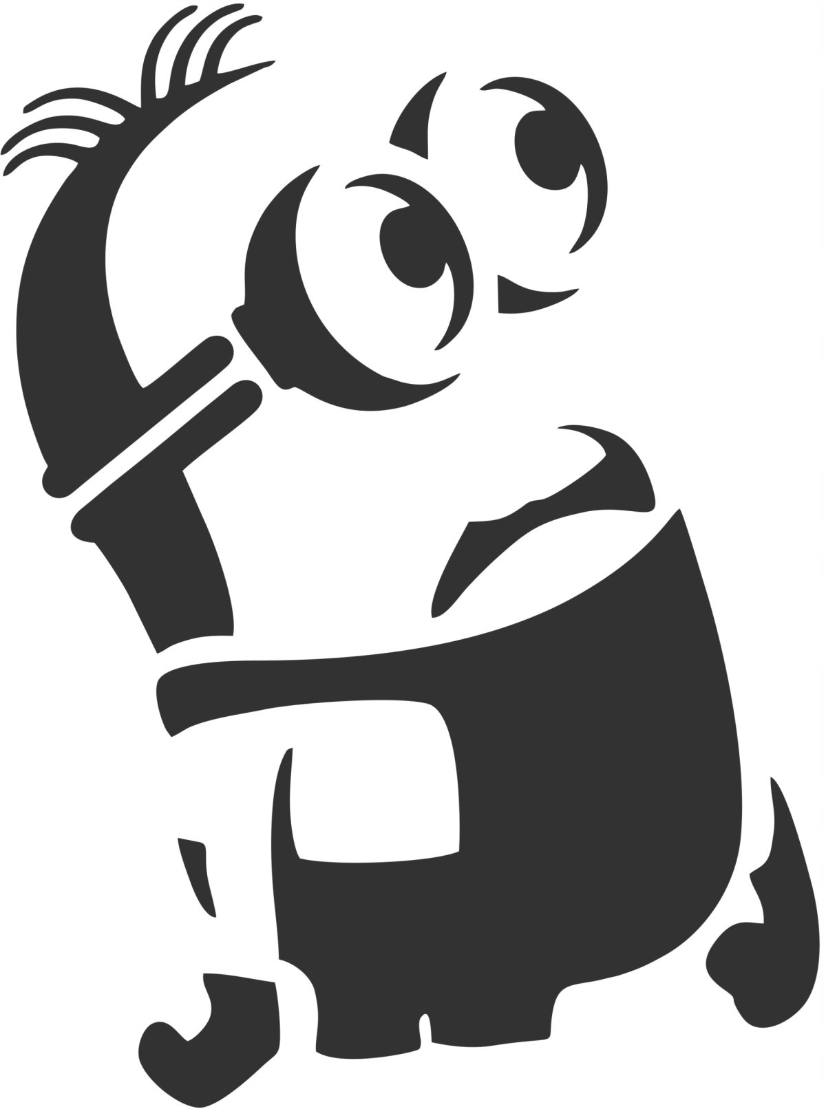 Силуэт миньона