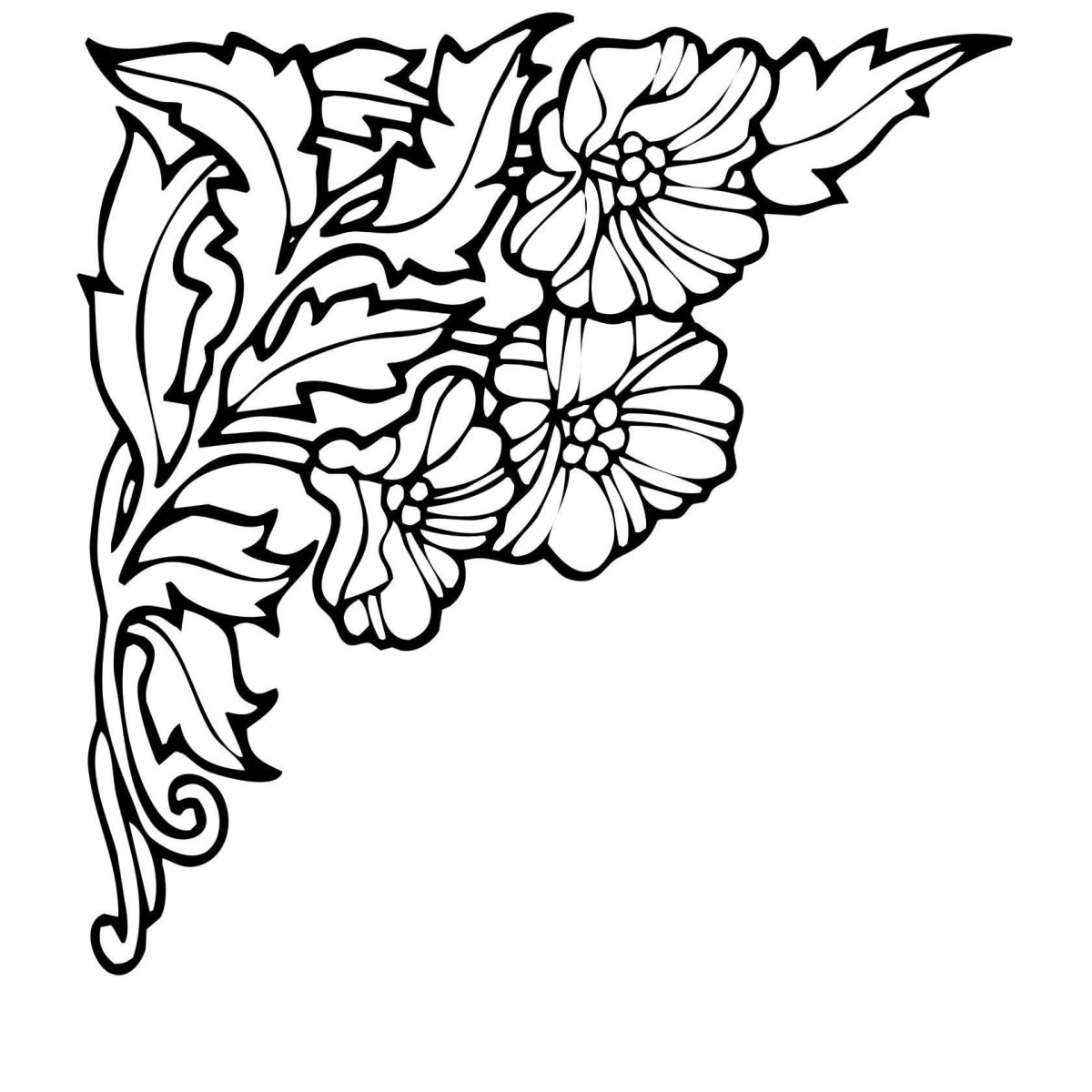 Трафареты для росписи керамической плитки