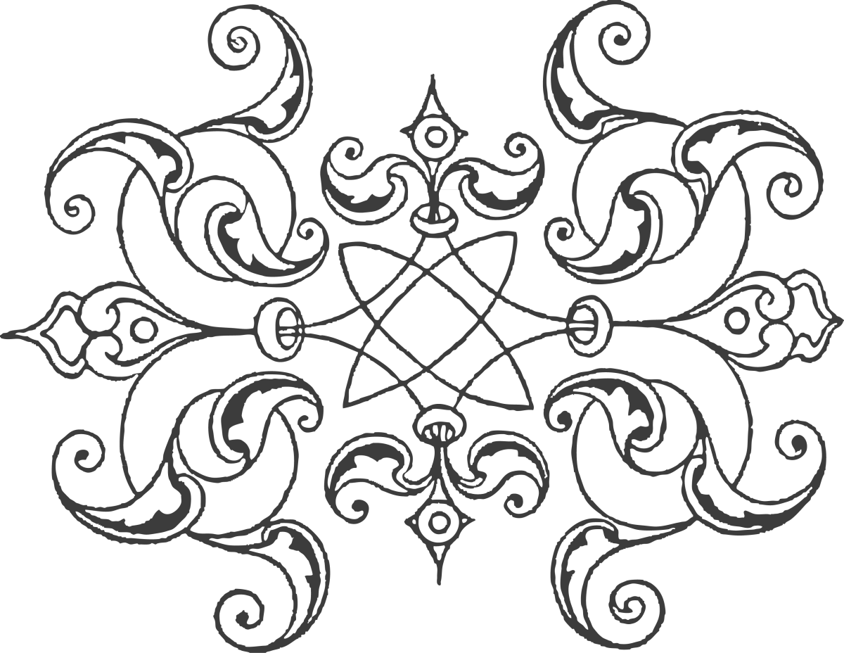 Национальный орнамент Узбекистана вектор