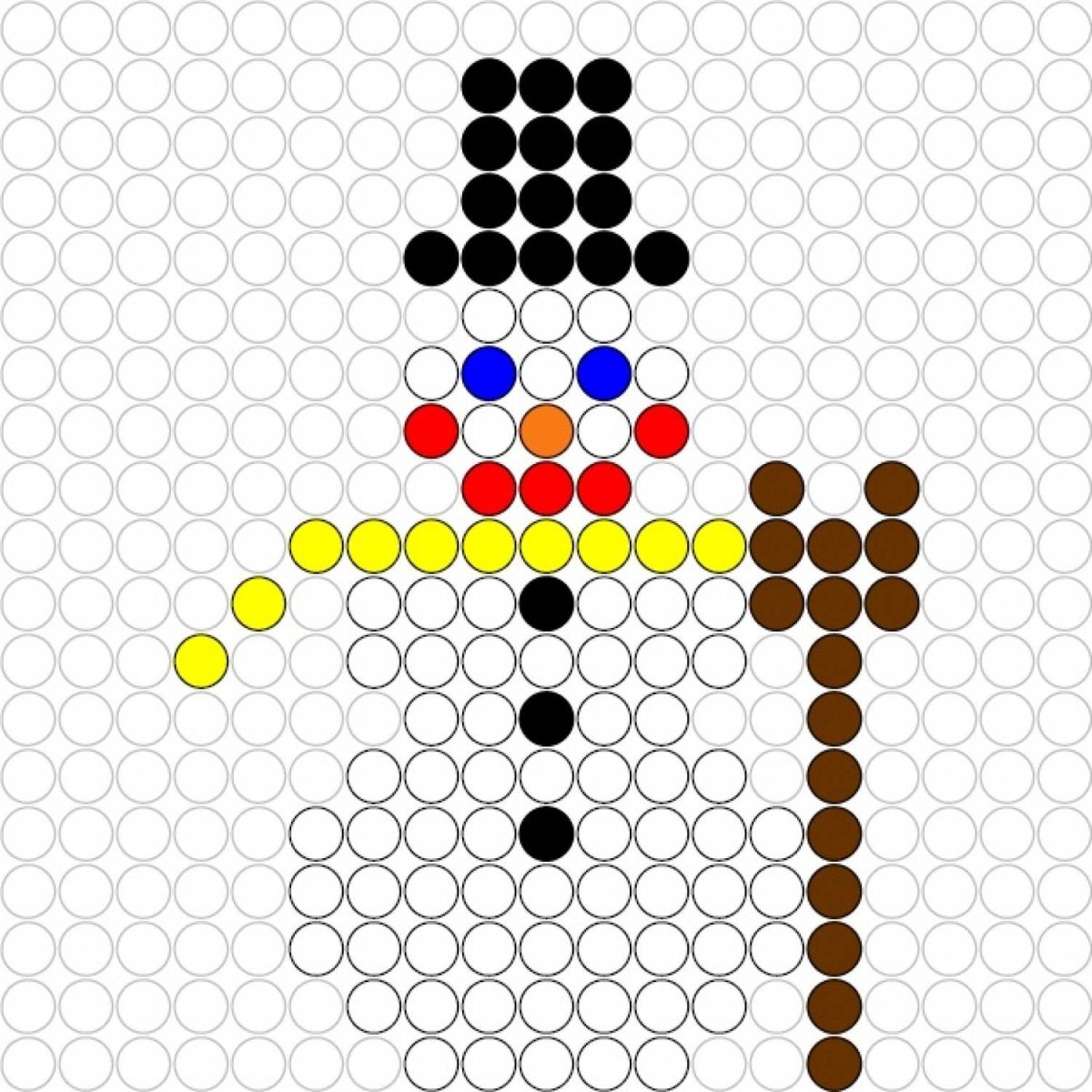 Термомозаика для детей простые схемы