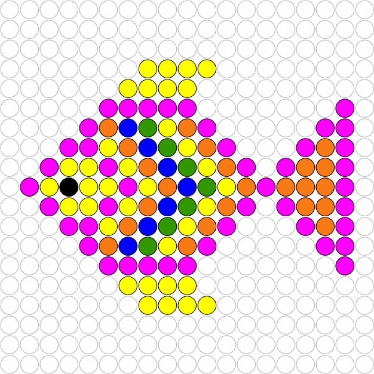 Схемы для мозаики детской