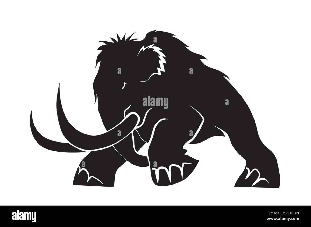 Мамонт шаблон