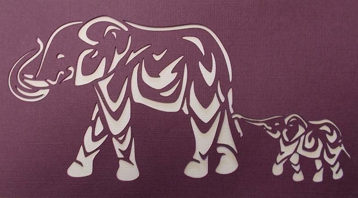 Слоник контур