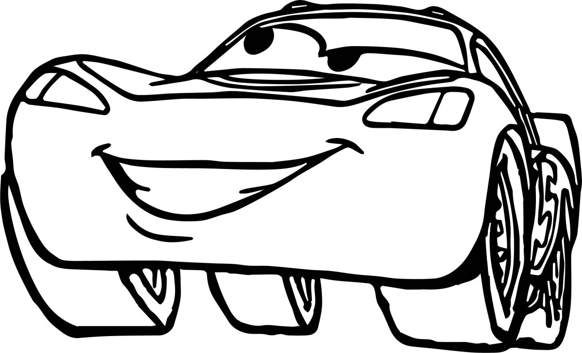 Молния Маквин рисунок