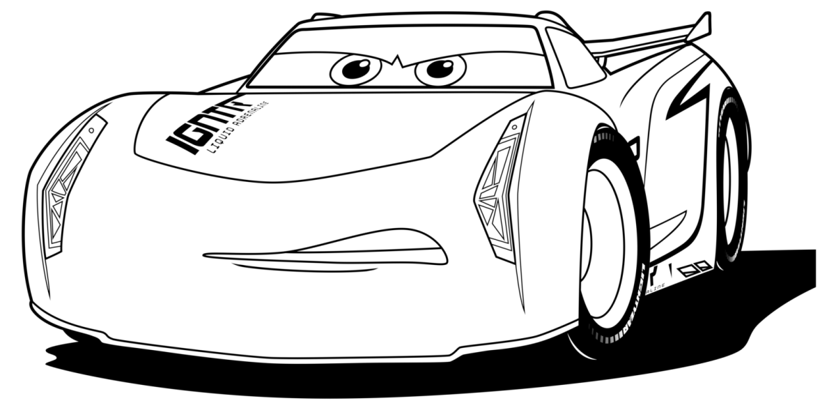 Круз Рамирез раскраска