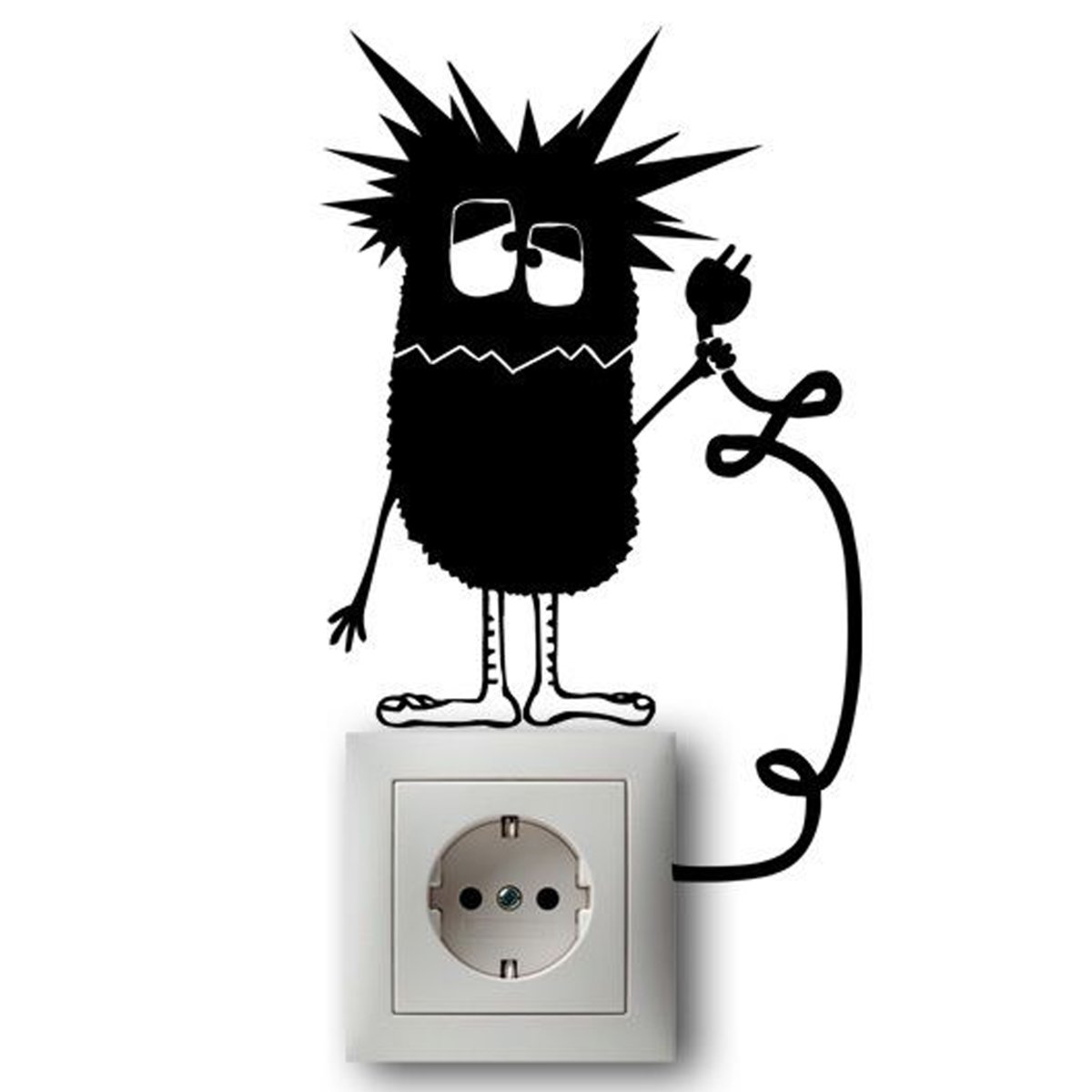 Наклейки на выключатели и розетки